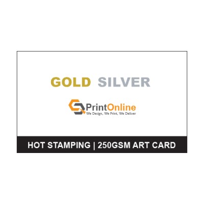 Hot Stamping 250gsm Art Card Hot Stamping 250gsm Art Card
