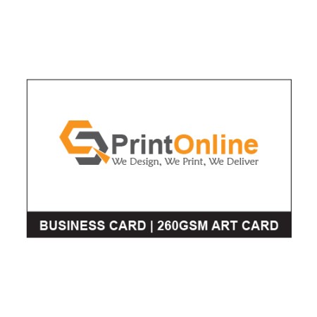 Business Card 260gsm Art Card Printing