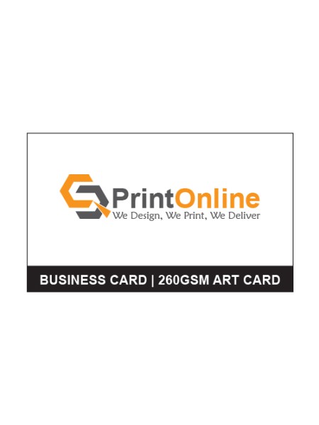 Business Card 260gsm Art Card Printing