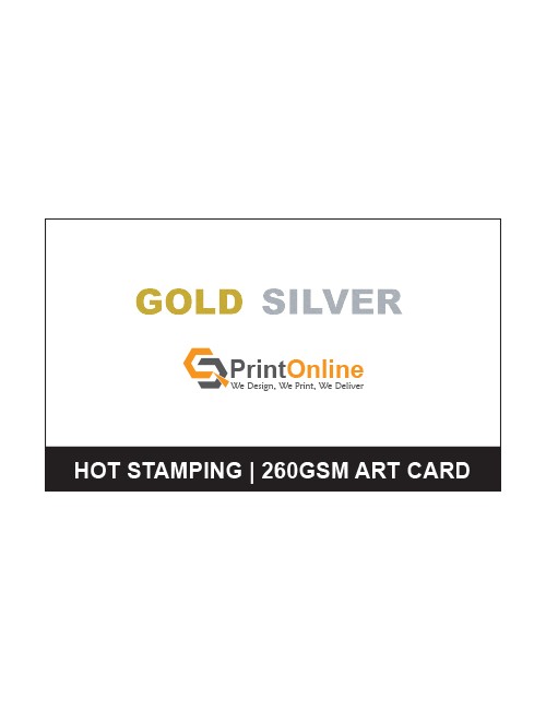 Hot Stamping 260gsm Art Card Hot Stamping 260gsm Art Card