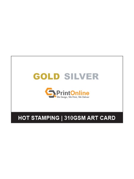 Hot Stamping 310gsm Art Card