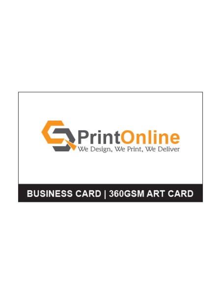 Business Card 360gsm Art Card Printing