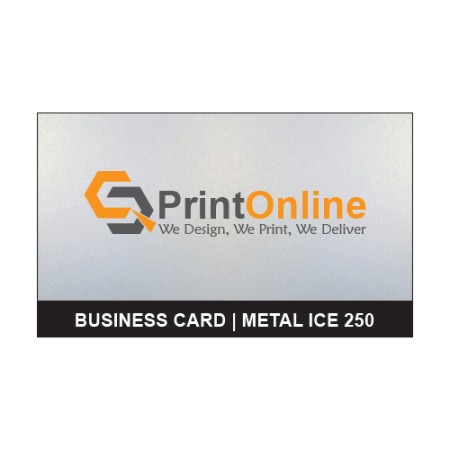 Metal Ice Business Card Printing