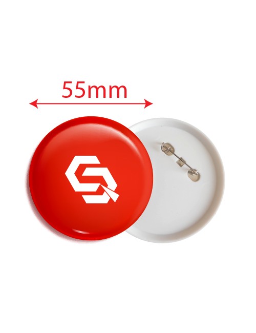Button Badge Custom 55mm Printing