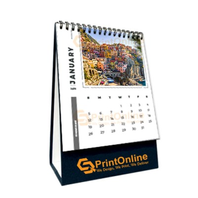 Desk Calendar Portrait Stamping Printing