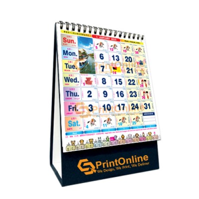 Desk Calendar Racing Horse Stamping Printing Desk Calendar Racing Horse Stamping Printing