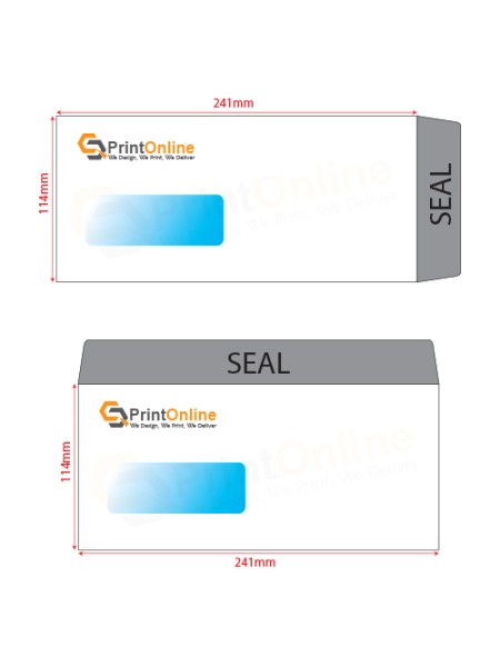 Envelope Window Full Printing