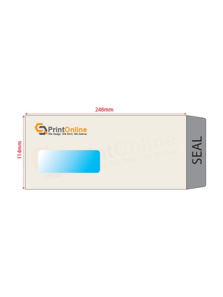 Envelope 4496 Window Full Printing