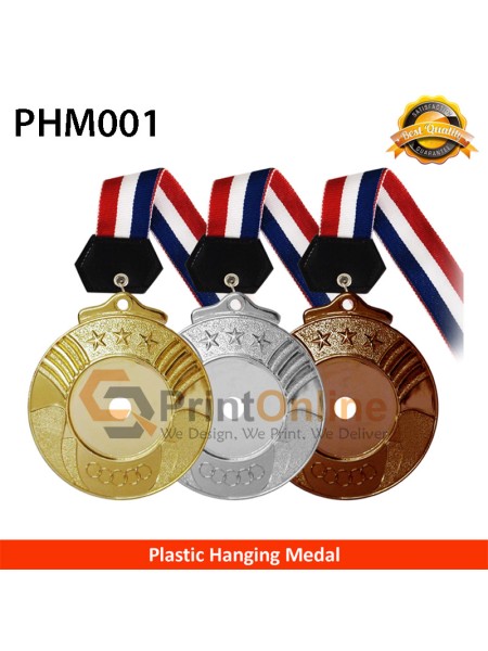 Plastic Hanging Medal Plastic Hanging Medal