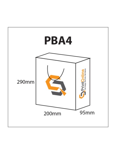 Paper Bag A4 - 20Wx29Hx9.5Dcm Paper Bag A4 - 20Wx29Hx9.5Dcm