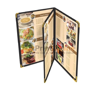 Restaurant Menu 6 pages PVC Folder Restaurant Menu 6 pages PVC Folder
