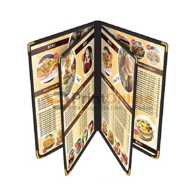 Restaurant Menu 8 pages PVC Folder Restaurant Menu 8 pages PVC Folder