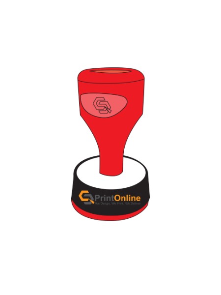 Rubber Stamp - Round Rubber Stamp - Round