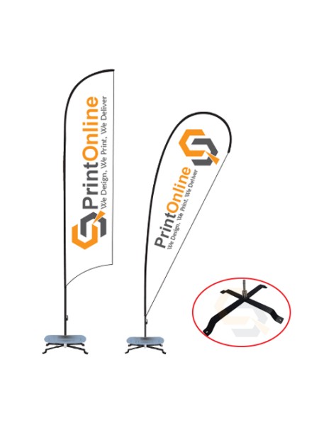 Wind Flag 5m Steel Stand