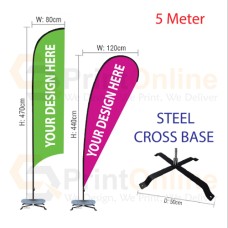Wind Flag 5m Steel Stand Wind Flag 5m Steel Stand