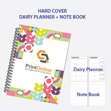 Wire O Hard Cover Notebook with Diary Planner