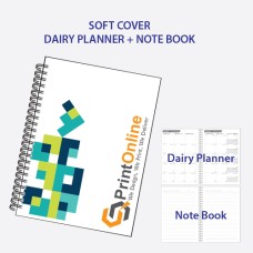 Wire O Soft Cover Notebook with Diary Planner
