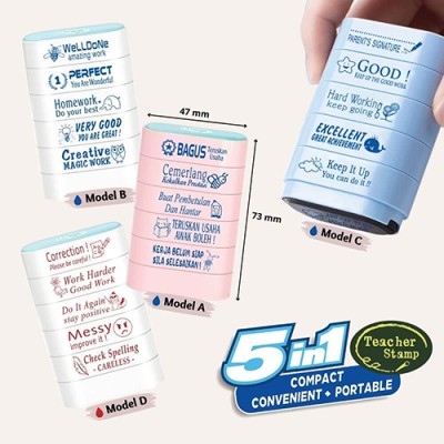 5 in 1 Teacher Stamp 5 in 1 Teacher Stamp