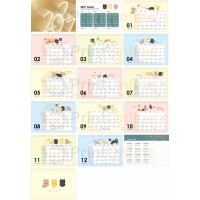 Desk Calendar Black Ring Printing Desk Calendar Black Ring Printing
