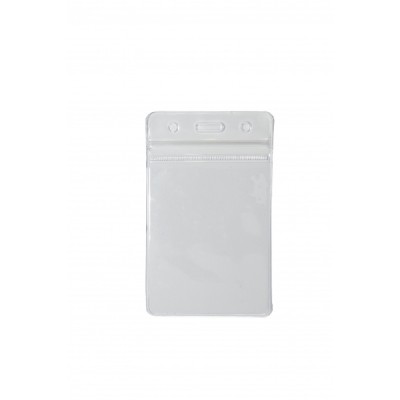 PVC Zipper ID Holder Portrait PVC Zipper ID Holder Portrait