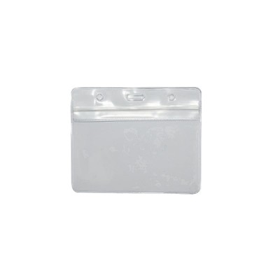 PVC Zipper ID Holder Landscape